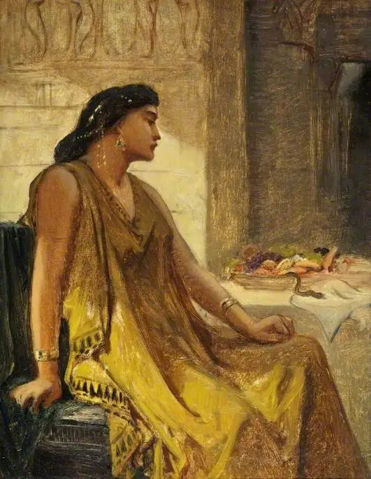 Cleópatra e o Áspide - Edward Poynter
