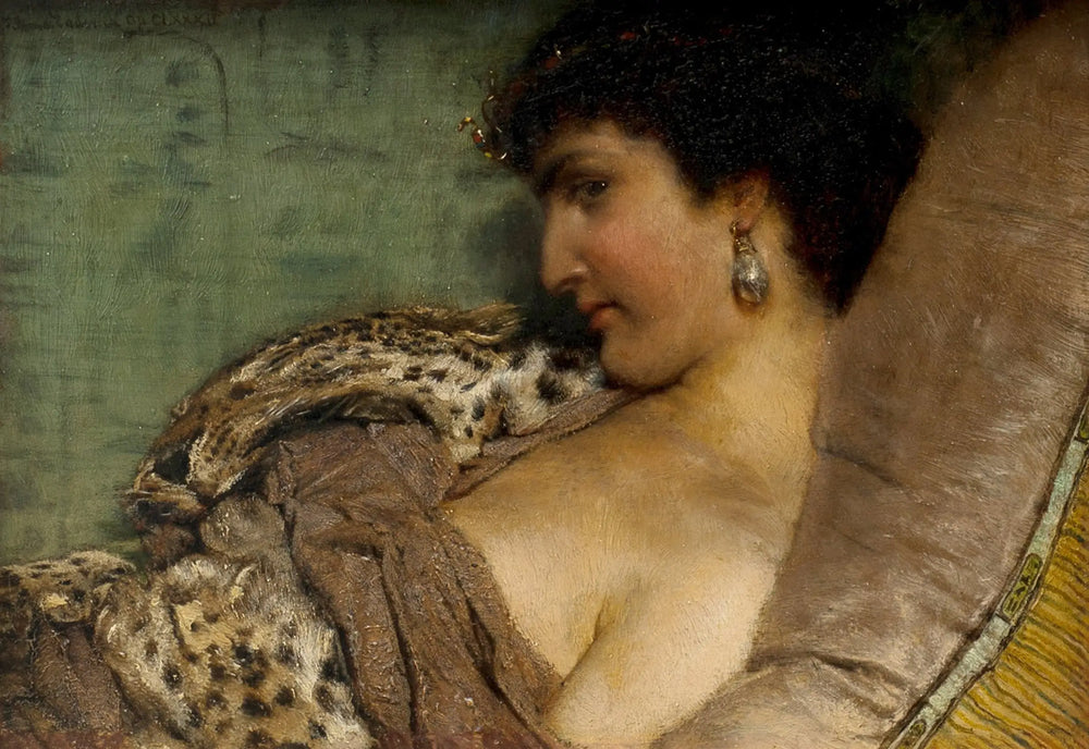 Cléopâtre - Lawrence Alma-Tadema - Alpha Reproduction