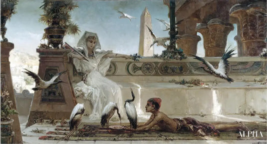 Cléopâtre - Wilhelm Kotarbiński Reproductions de tableaux à la peinture à l’huile