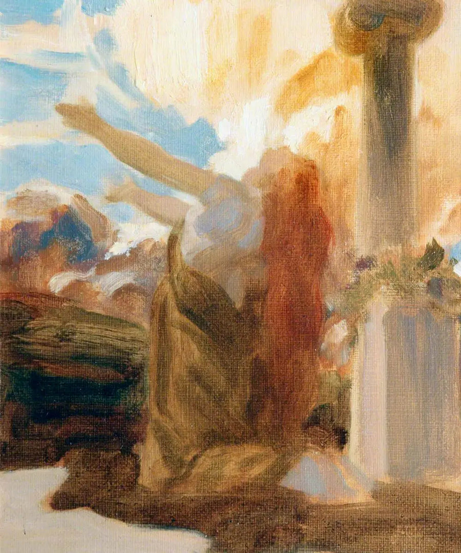 Clytie (esboço) - Frederic Leighton
