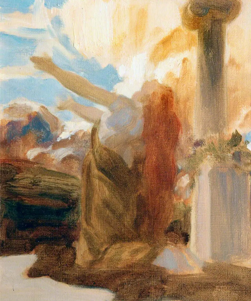 Clytie (esboço) - Frederic Leighton