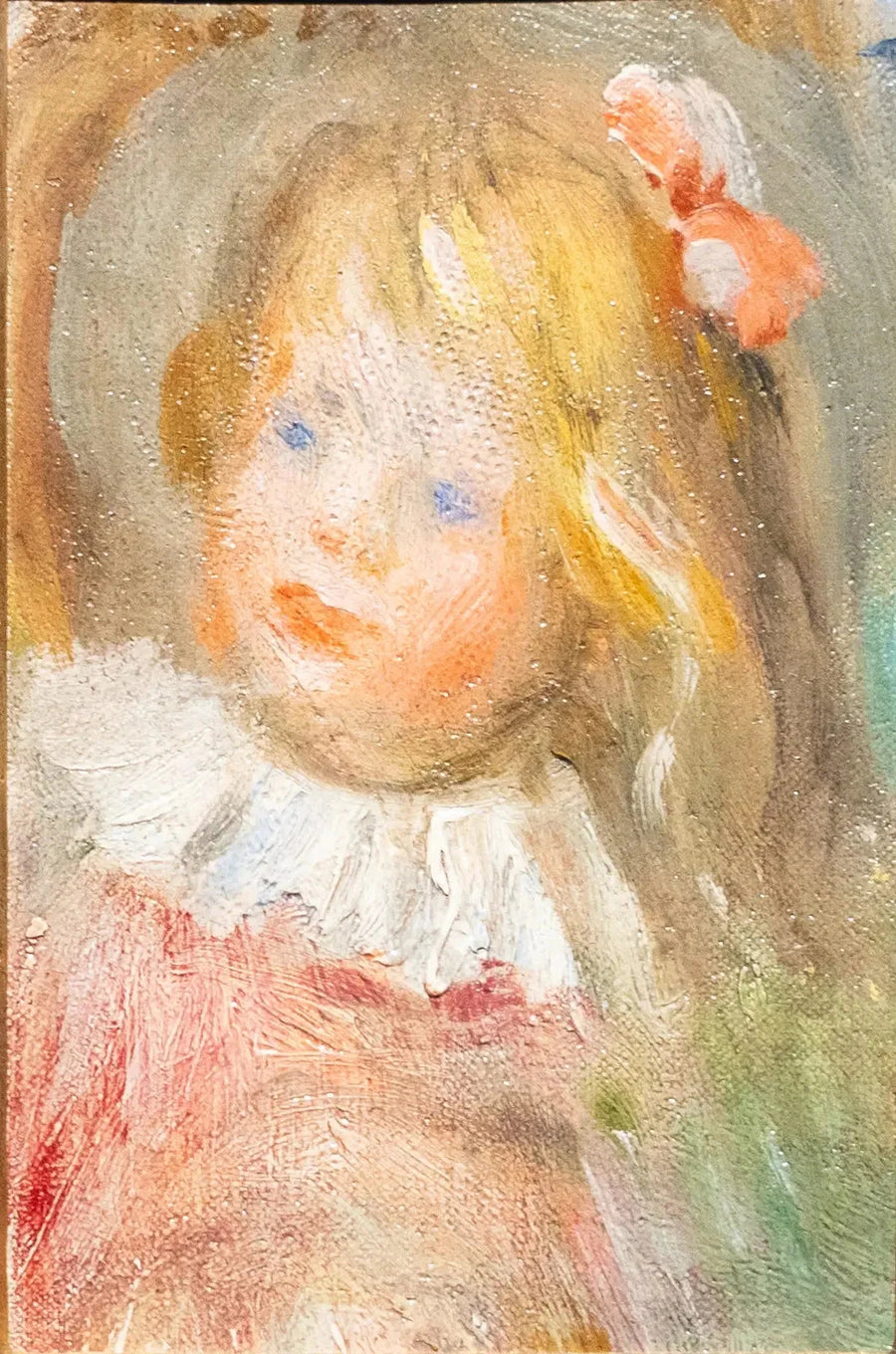 Coco em traje vermelho - Pierre-Auguste Renoir