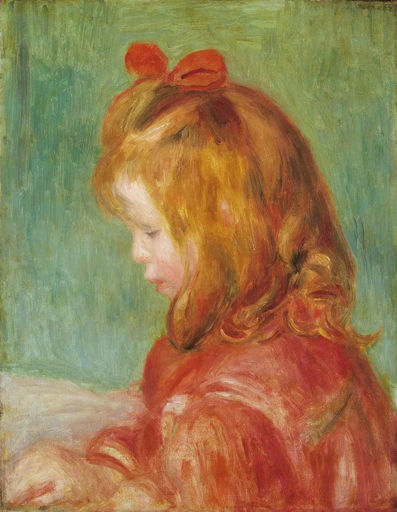 Coco (O filho mais novo do artista, Claude) - Pierre-Auguste Renoir