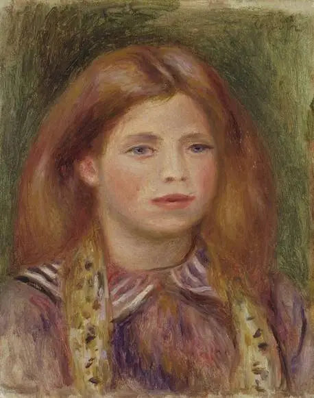Coco. Retrato de Claude Renoir - Pierre-Auguste Renoir
