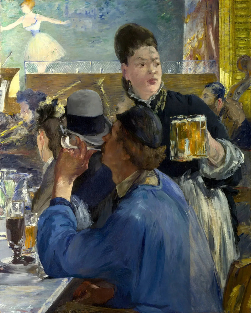 Canto de café-concerto - Édouard Manet