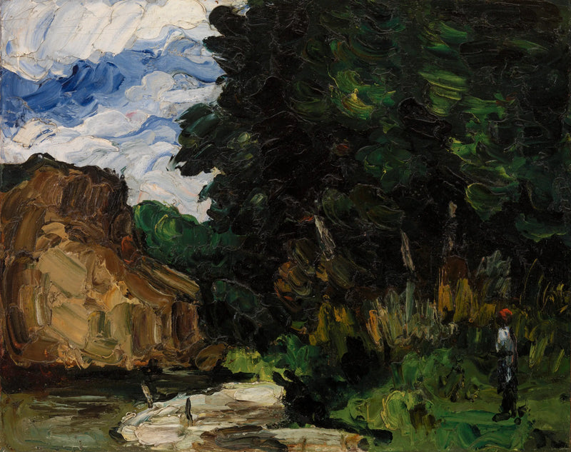 Canto do rio - Paul Cézanne