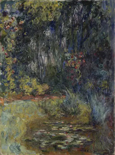 Canto do Lago das Ninféias - Claude Monet