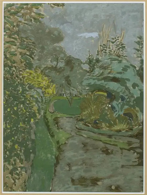 Canto do parque, Amfreville - Édouard Vuillard