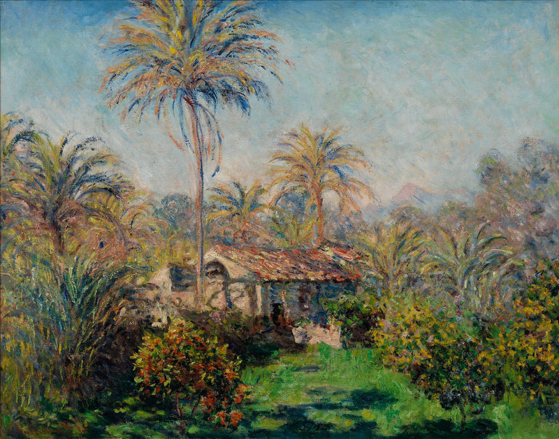 Um canto da fazenda em Bordighera W874 - Claude Monet