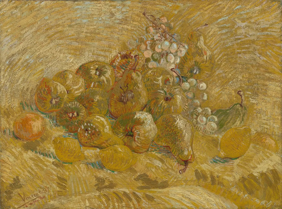 Maracujás, limões, peras e uvas - Vincent van Gogh