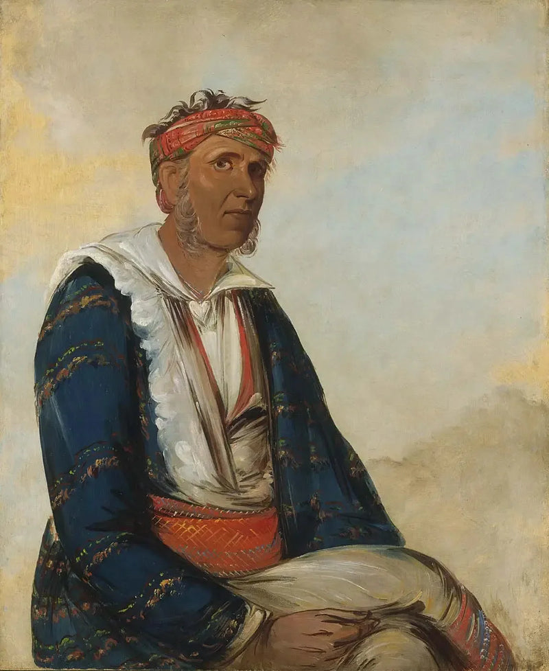 Cól-lee, um chefe de tribo - George Catlin