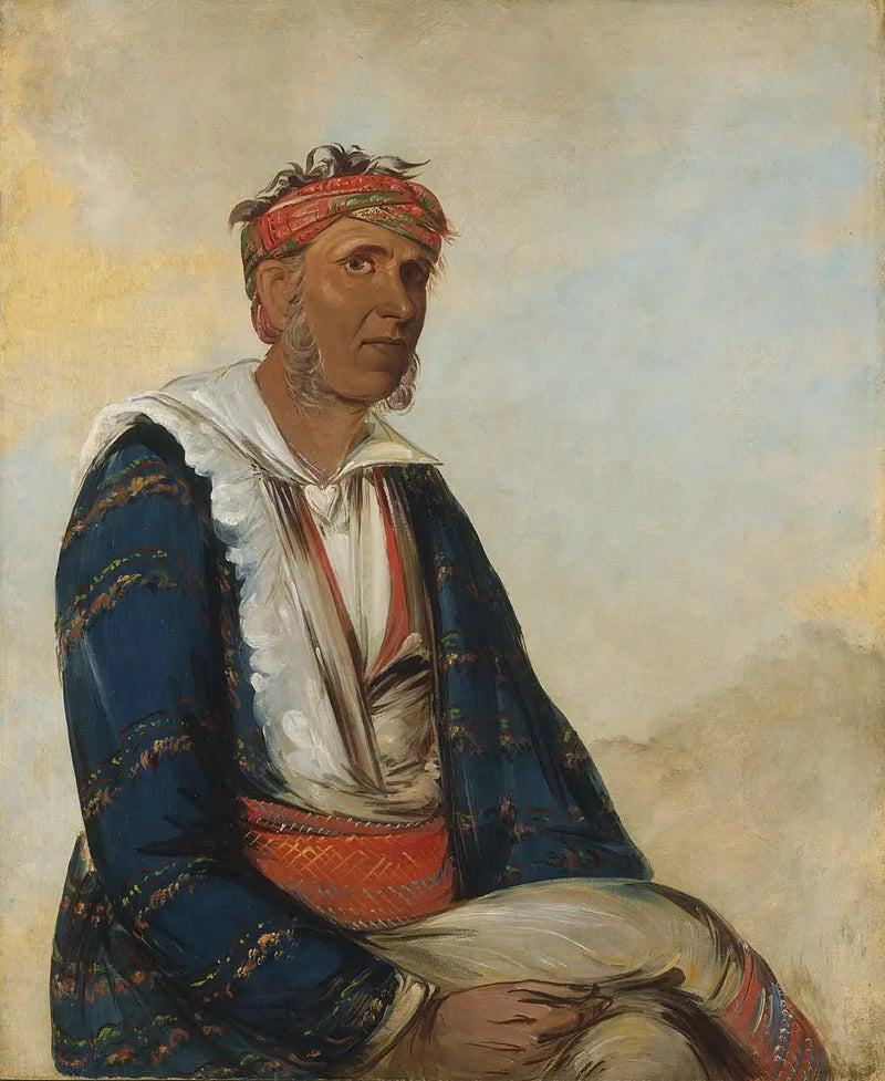 Cól-lee, um chefe de tribo - George Catlin