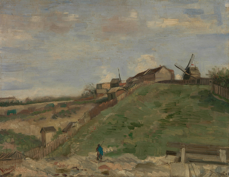 A colina de Montmartre com a pedreira - Vincent van Gogh