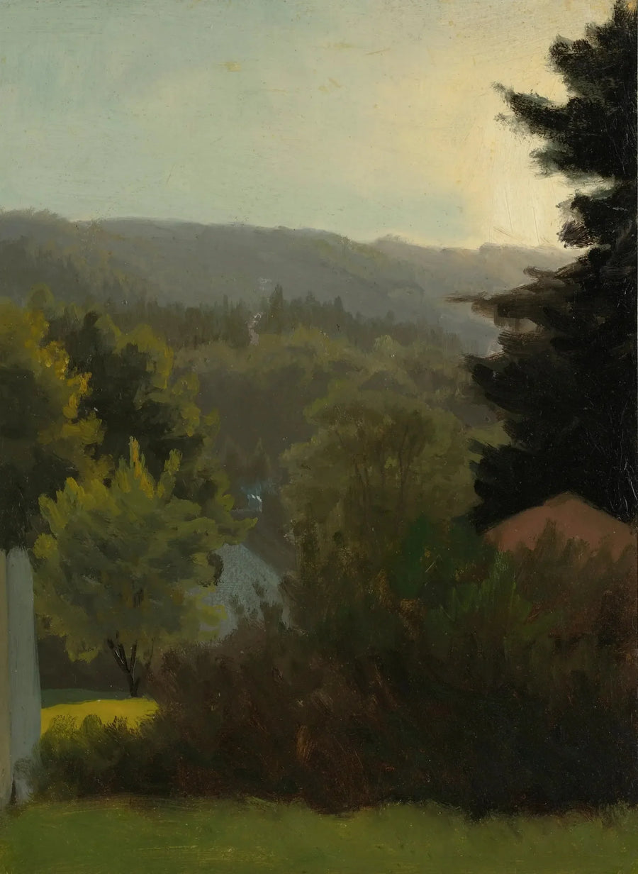 Colinas arborizadas - Albert Bierstadt