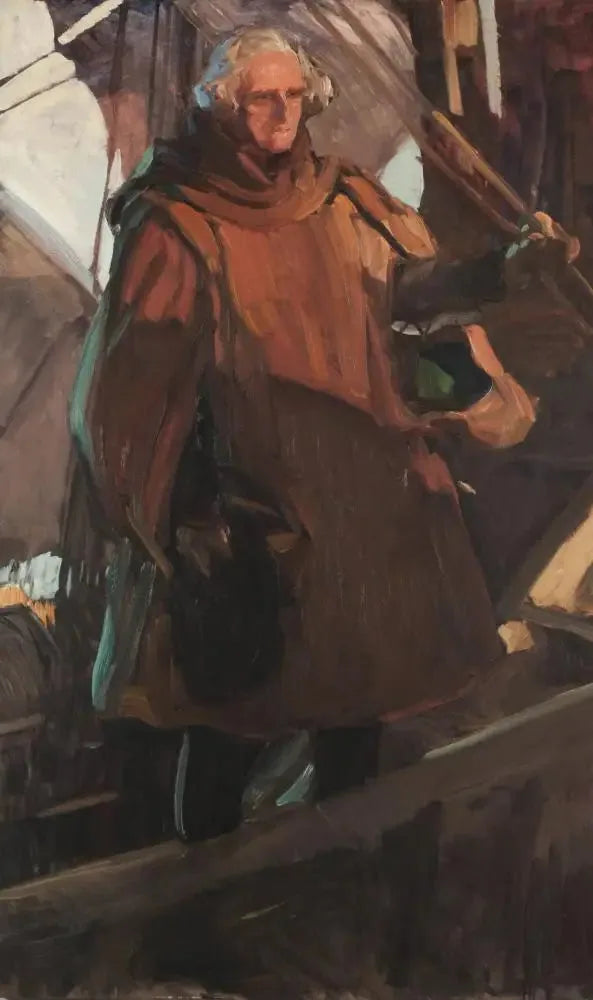 Colomb saindo de Palos (à meia-sombra) - Joaquín Sorolla
