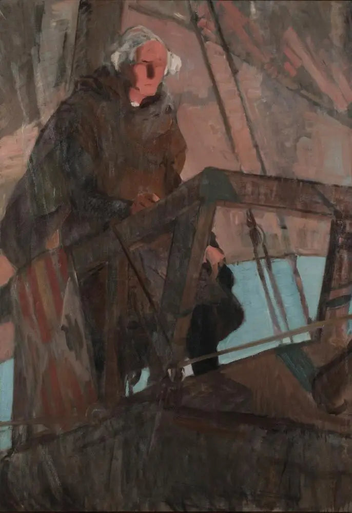 Colomb deixando Palos (no convés de trás) - Joaquín Sorolla
