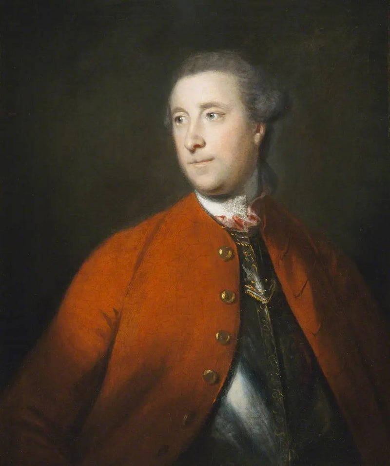 Coronel (mais tarde major-general) o honorável John Barrington (1722–1764) - Joshua Reynolds