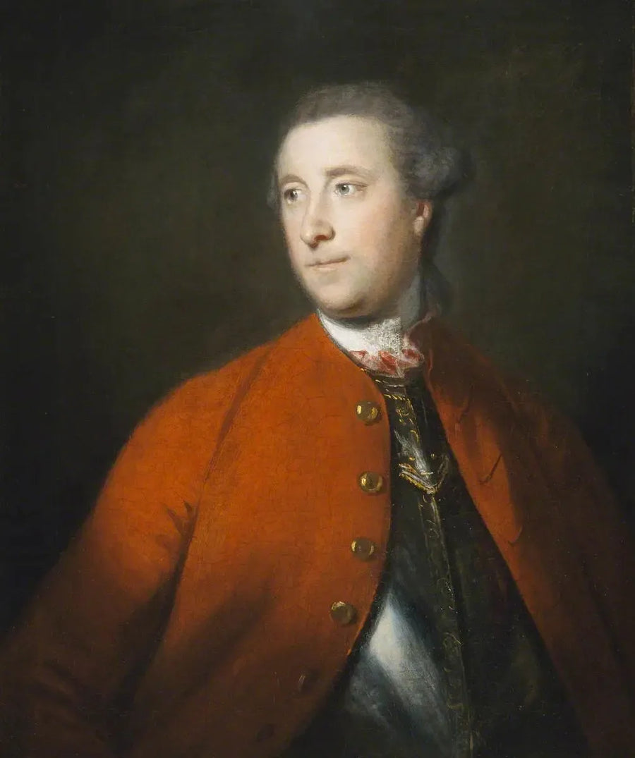 Coronel (mais tarde major-general) o honorável John Barrington (1722–1764) - Joshua Reynolds