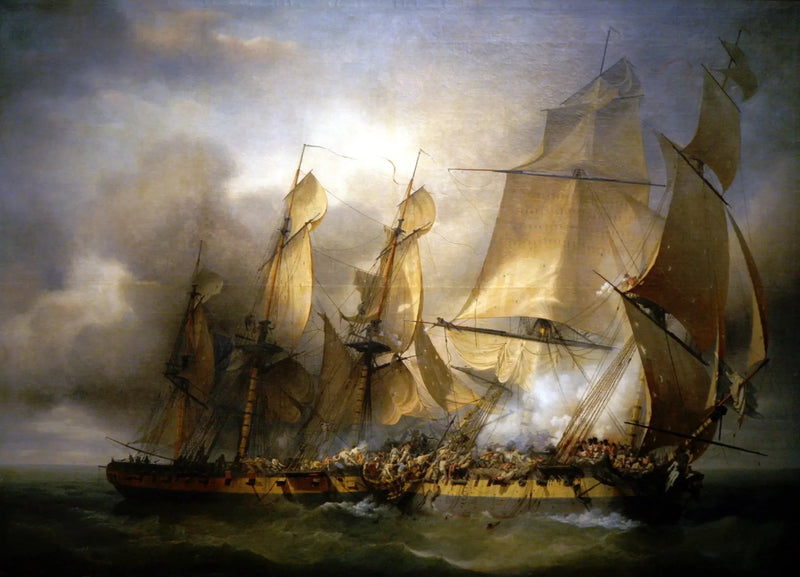 Combate de La Bayonnaise contra a Emboscada - Louis-Philippe Crépin