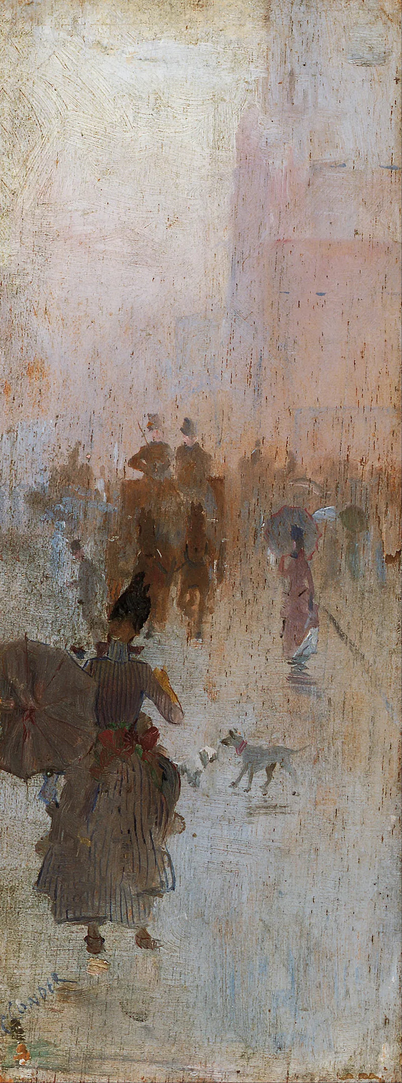 Como perdemos a pobre Flossie? - Charles Conder
