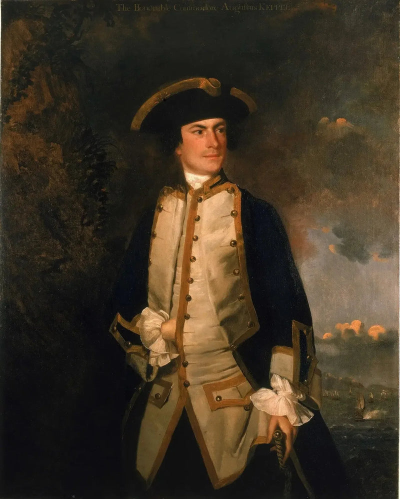 Commodore o honorável Augustus Keppel - Joshua Reynolds