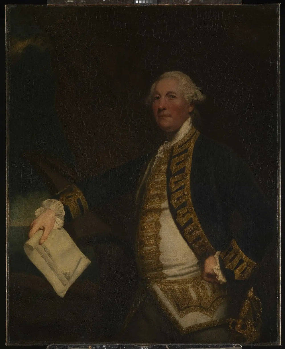 Commodore Sir William James 1722-1783 - Joshua Reynolds - Alpha Reproduction