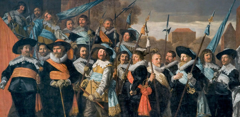 Companhia da Milícia Burguesa dos Mosqueteiros de Haarlem 1639 - Frans Hals