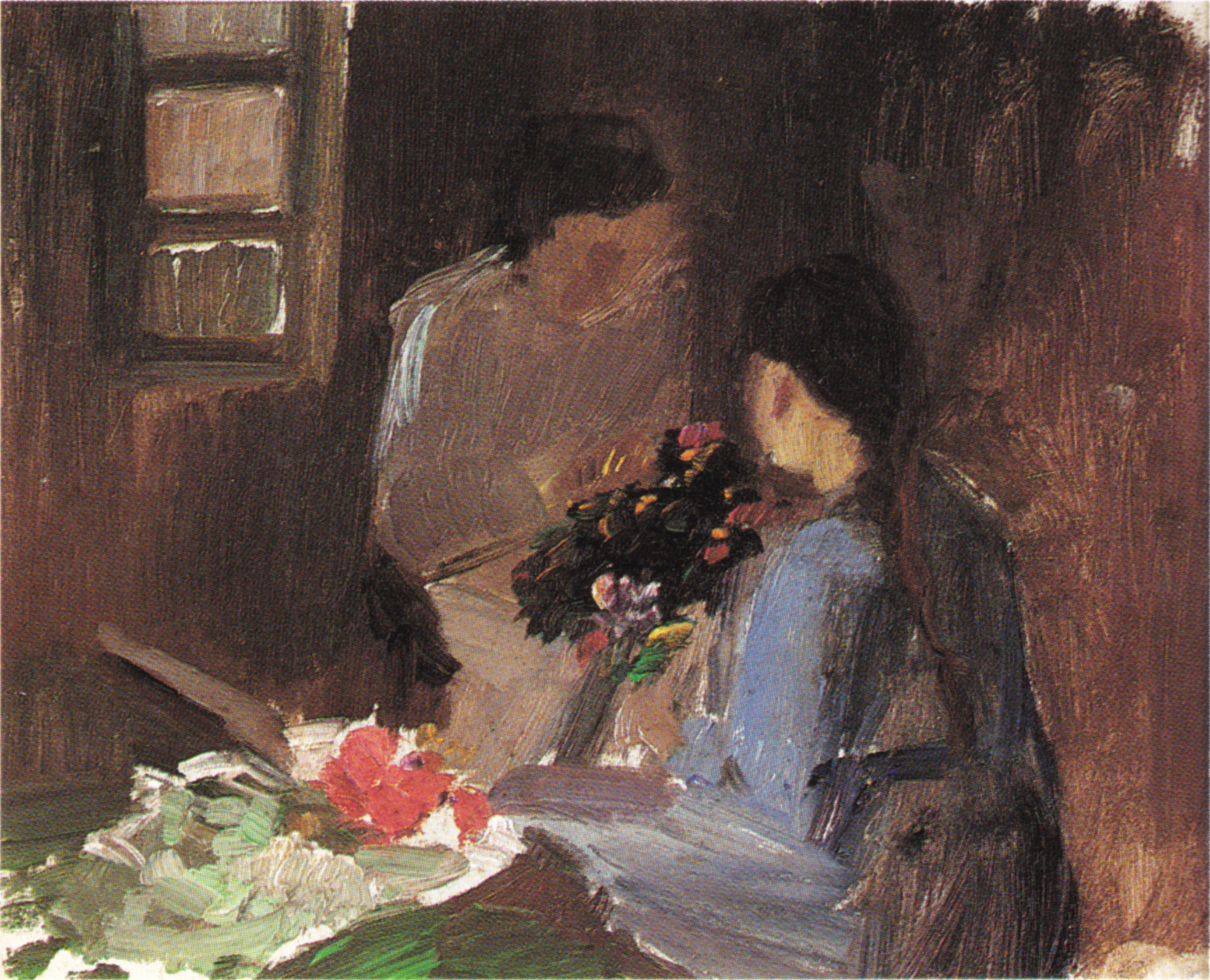 Composer des bouquets - Anna Ancher - Alpha Reproduction