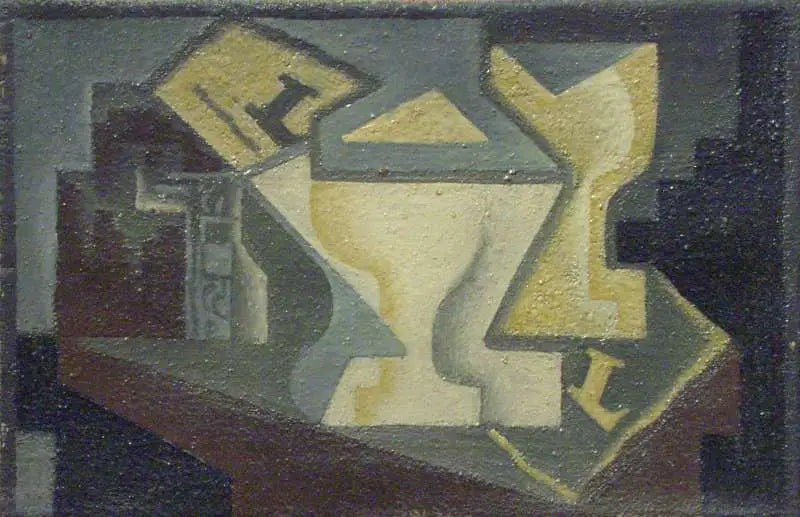 Composição Abstrata - Juan Gris