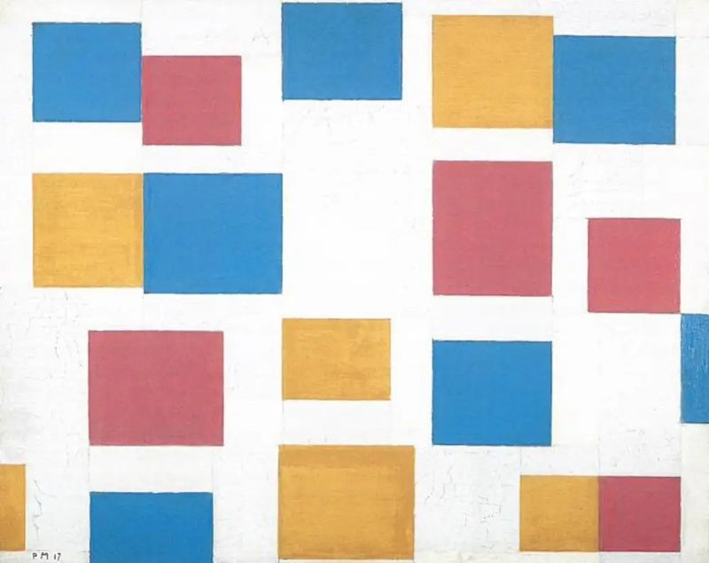 Composição com planos de cores 4 - Piet Mondrian