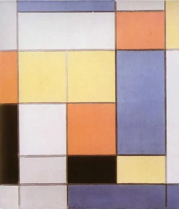 Composição B - Piet Mondrian