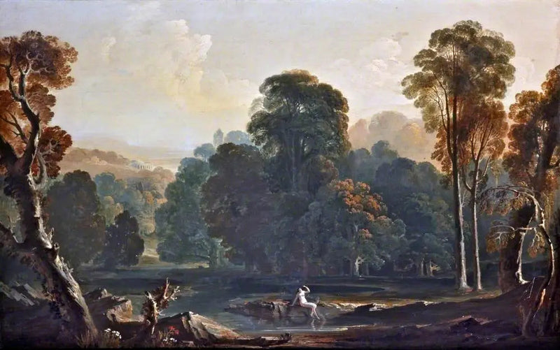 Composição da paisagem - John Martin