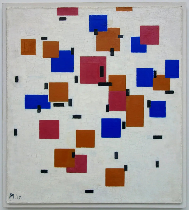Composição em cores A - Piet Mondrian