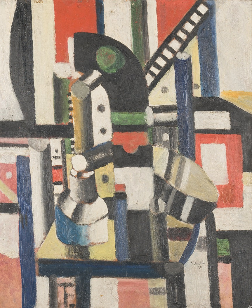 Composition - Fernand Léger image 1 reproduction de peinture à l’huile