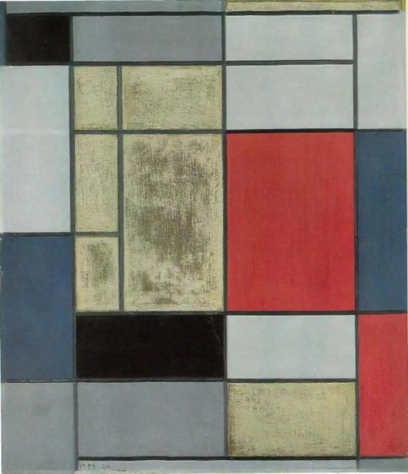 Composição I - Piet Mondrian