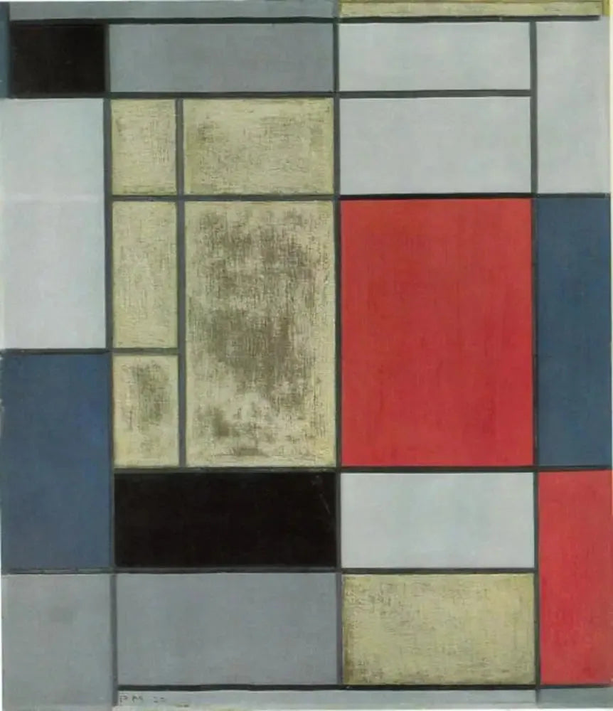 Composição I - Piet Mondrian