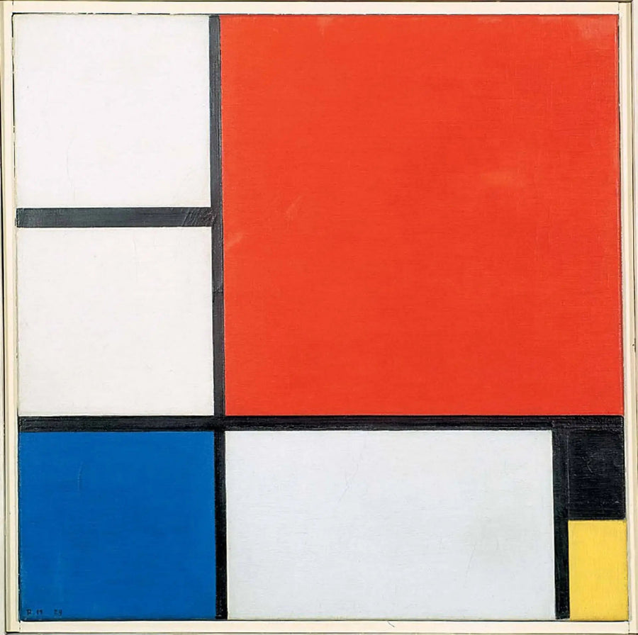 Composição II - Piet Mondrian