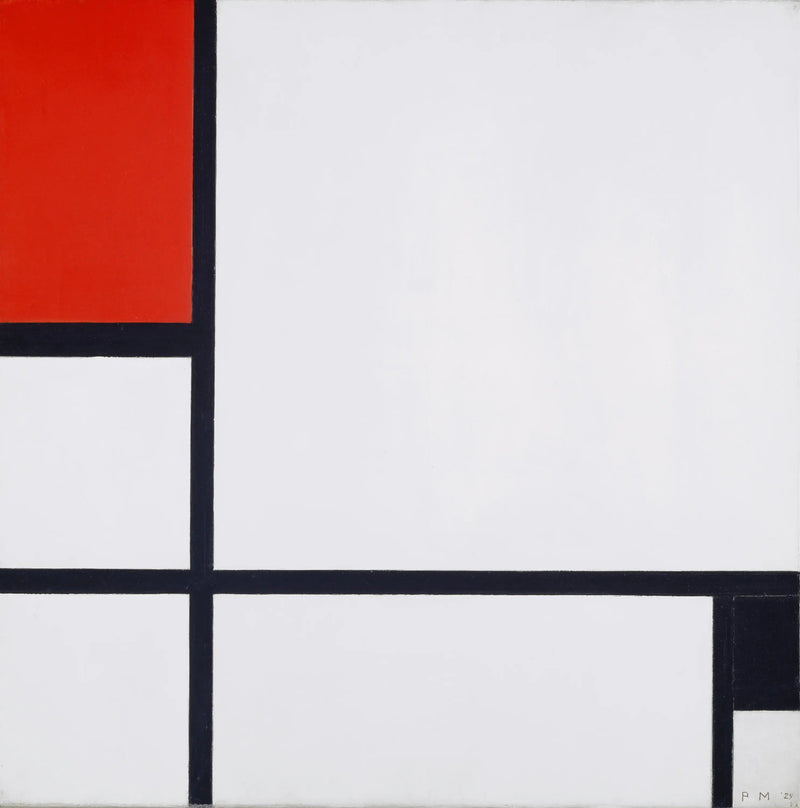 Composição n° I - Piet Mondrian