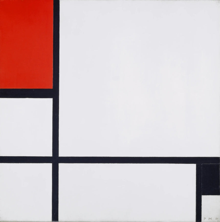 Composição n° I - Piet Mondrian