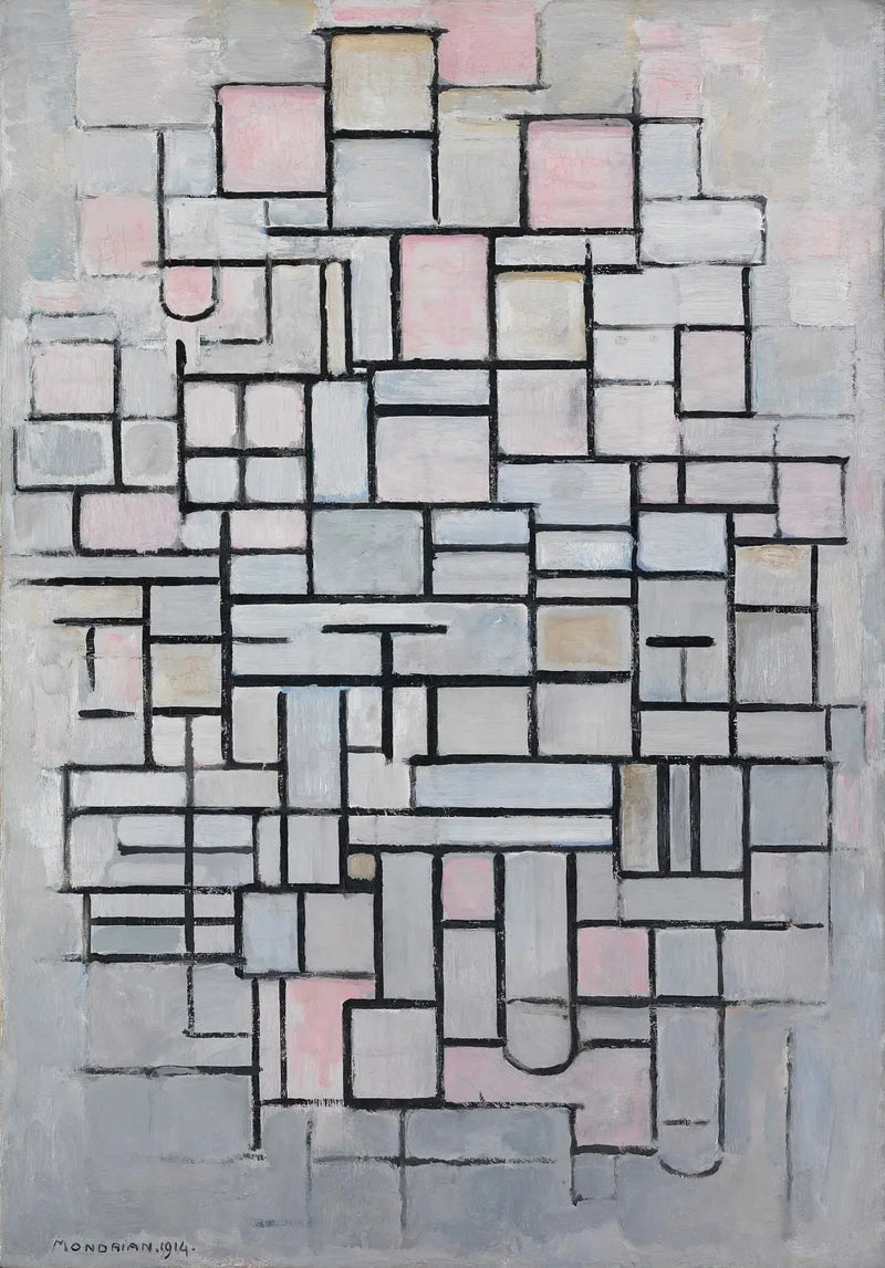 Composição n°IV - Piet Mondrian