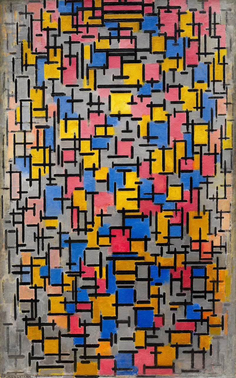 Composição - Piet Mondrian