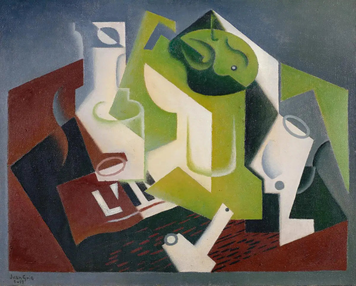 Compotier et Pipe - Juan Gris - Alpha Reproduction