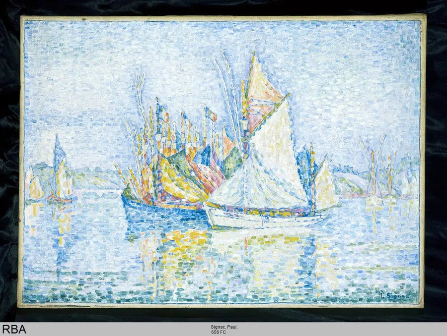 Concarneau, o porto - Paul Signac