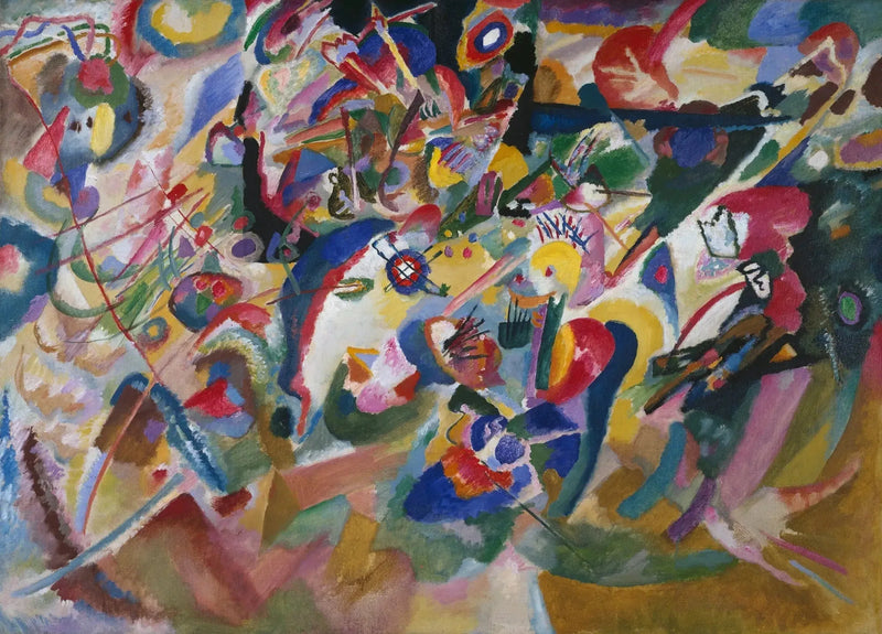 Concepção 3 para « Composição VII » - Vassily Kandinsky