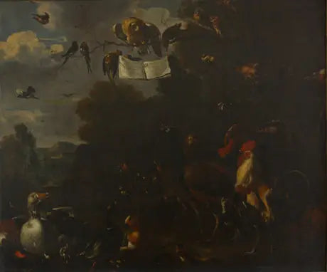 Concerto de Pássaros - Melchior de Hondecoeter