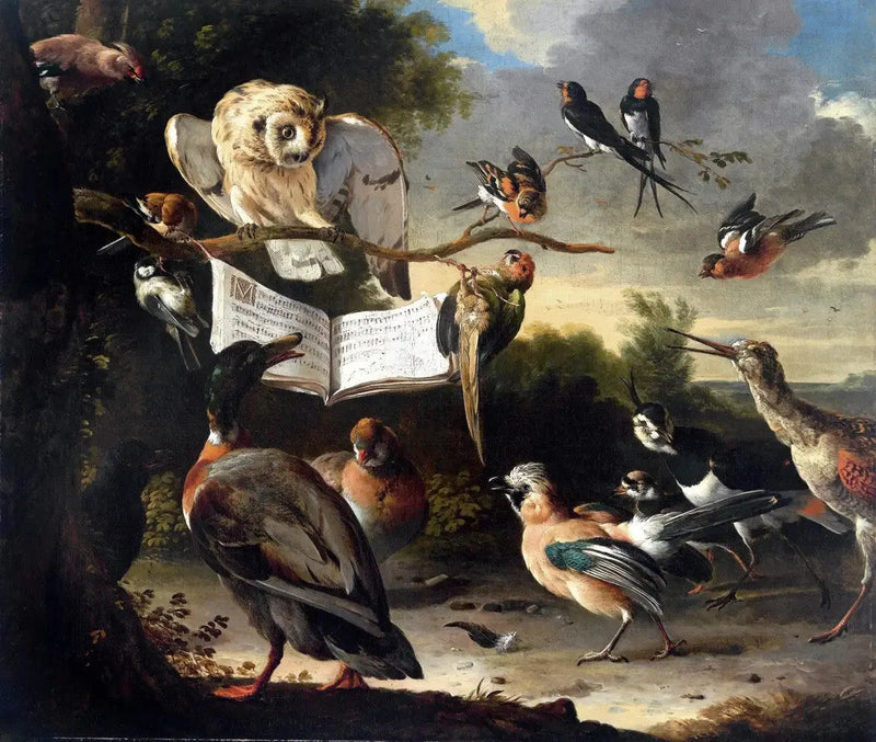 Concerto de Pássaros - Melchior de Hondecoeter