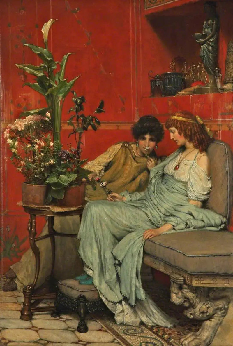 Confidências - Lawrence Alma-Tadema