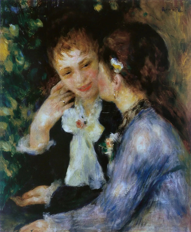 Confidências - Pierre-Auguste Renoir