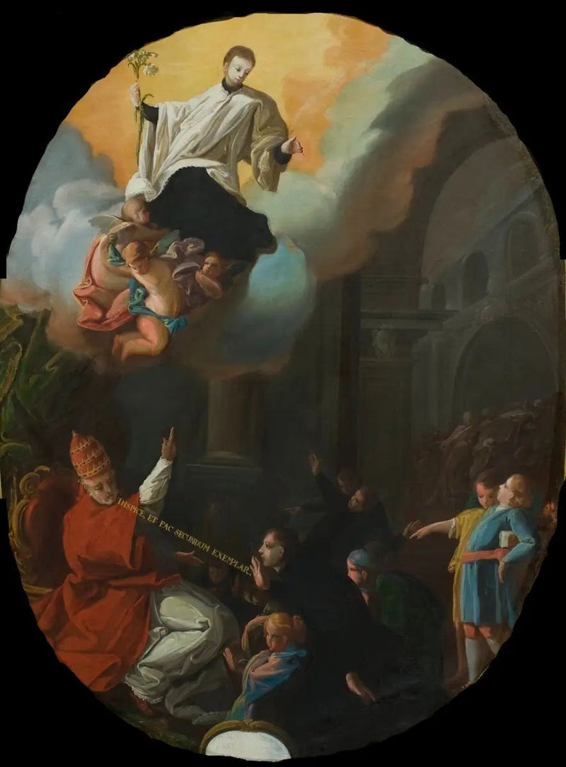 Consagração de São Luís de Gonzaga como patrono da juventude - Francisco de Goya