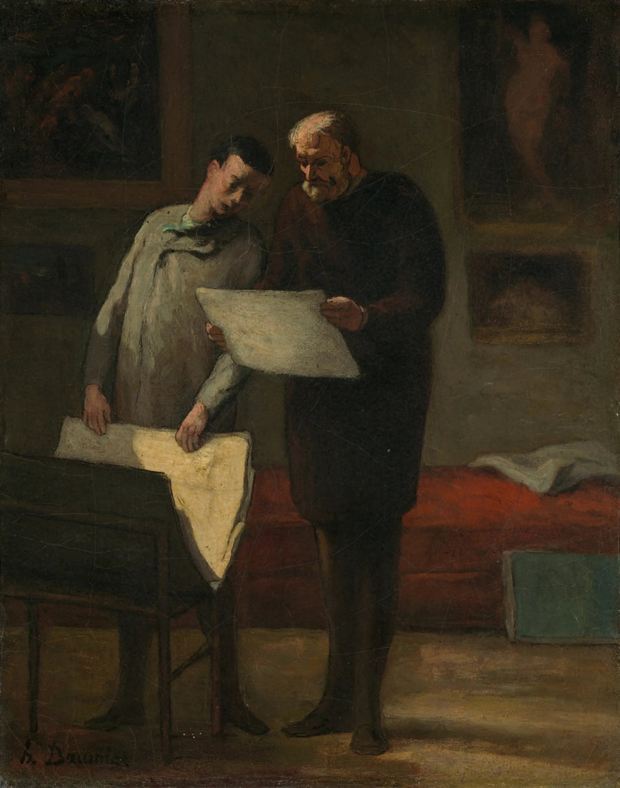 Conselhos a um jovem artista - Honoré Daumier